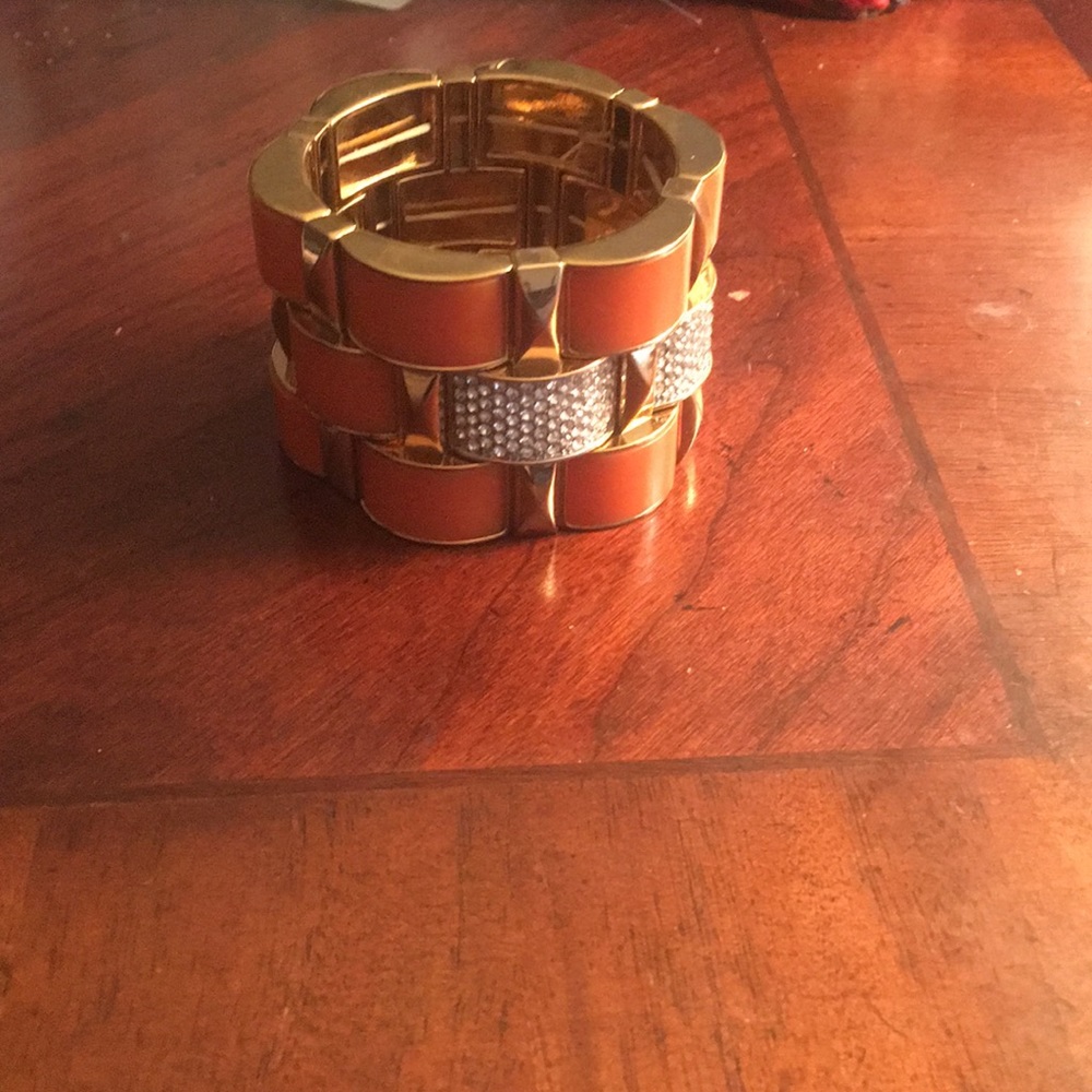 Beautiful orange juicy couture chunky bracelet